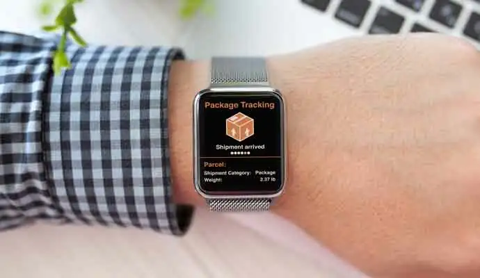 package tracking watch app