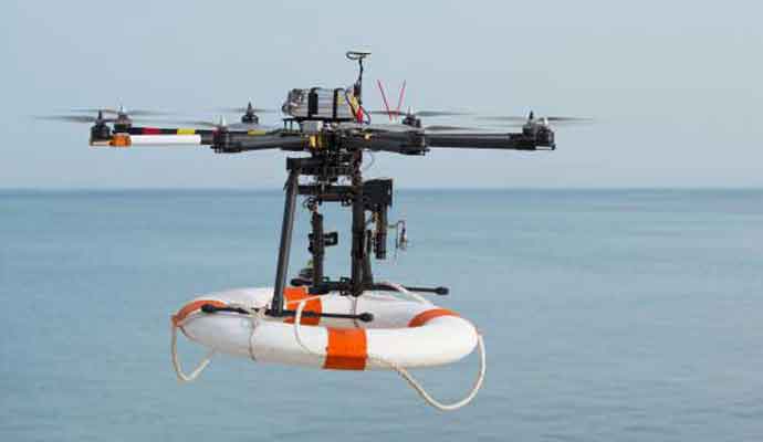 octocopter sea rescue