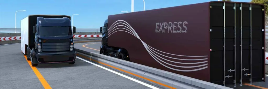 self driving lorries