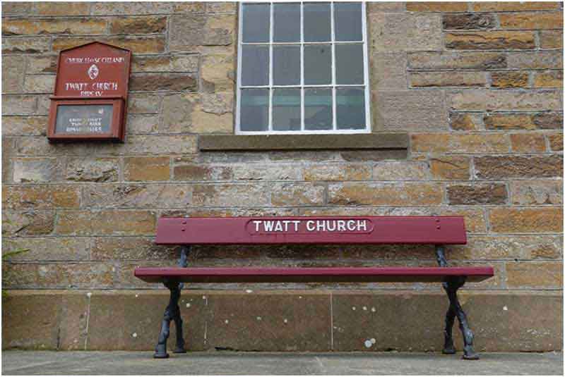 twatt church signage