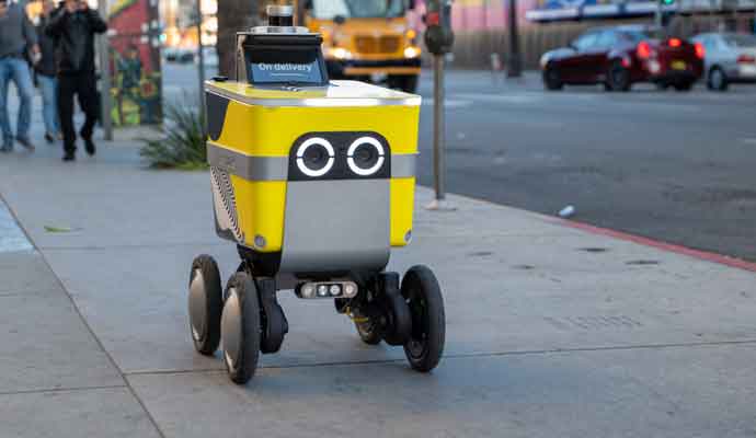 automated delivery cart