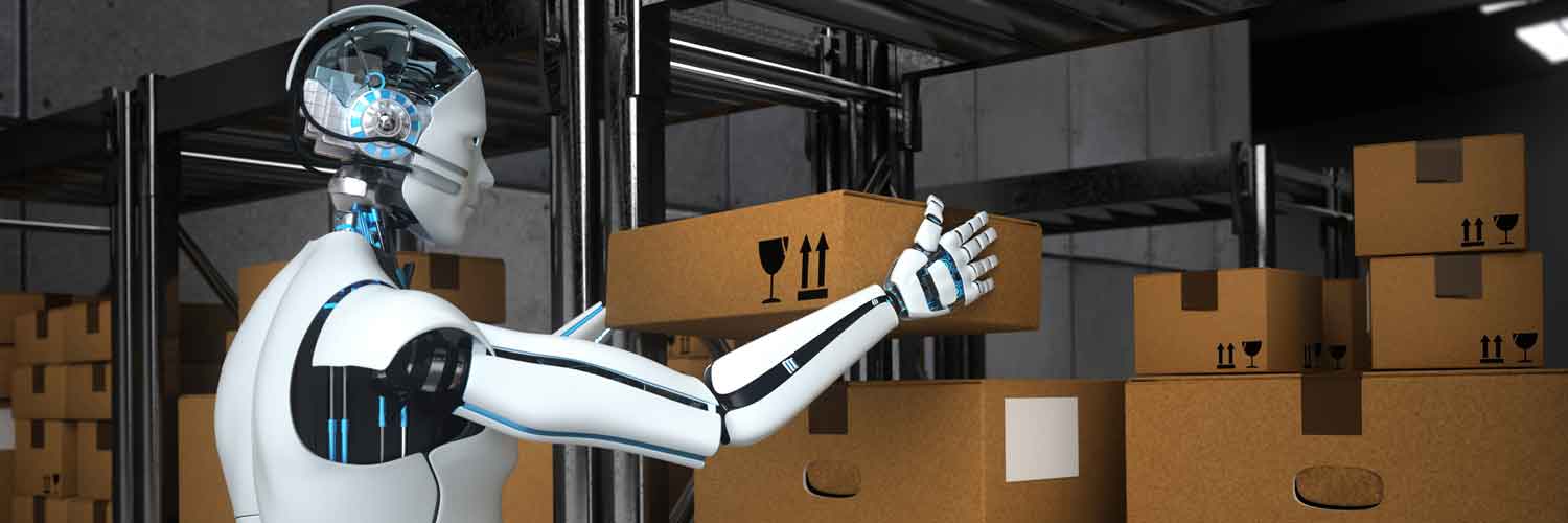 robot loading boxes