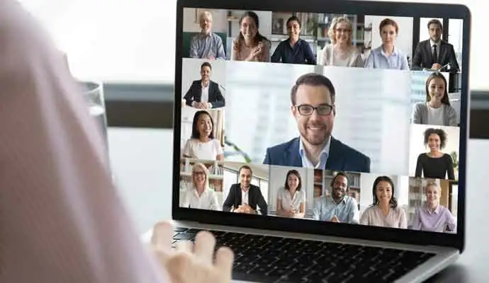 online video conference