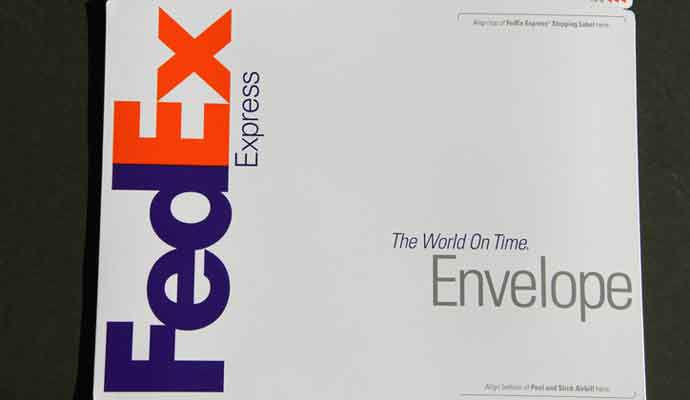 FedEx Express envelope