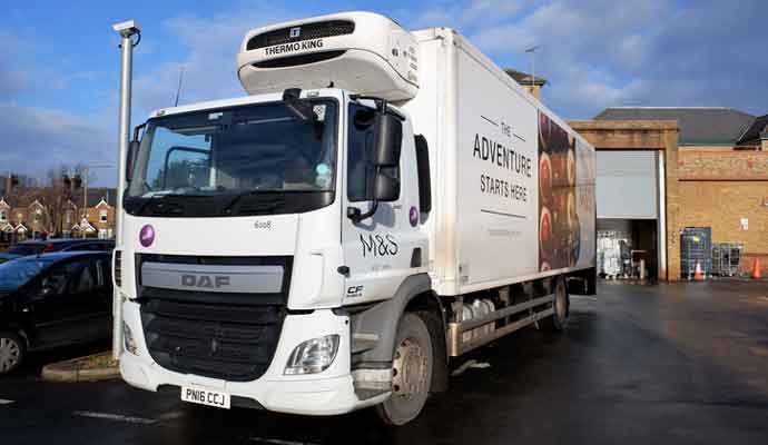 Marks and Spencer DAF LF Euro 6 Truck