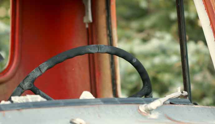 old pick up cab odd insurance claim