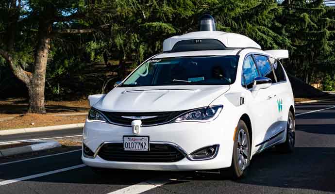 waymo self driving car