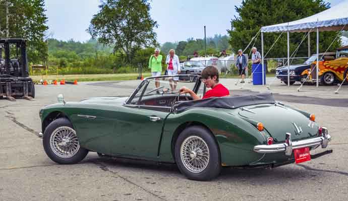 austin healey road trip