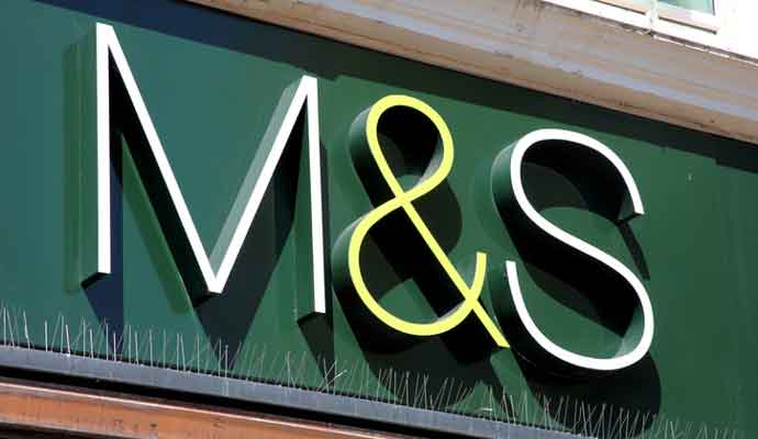 m&s signage