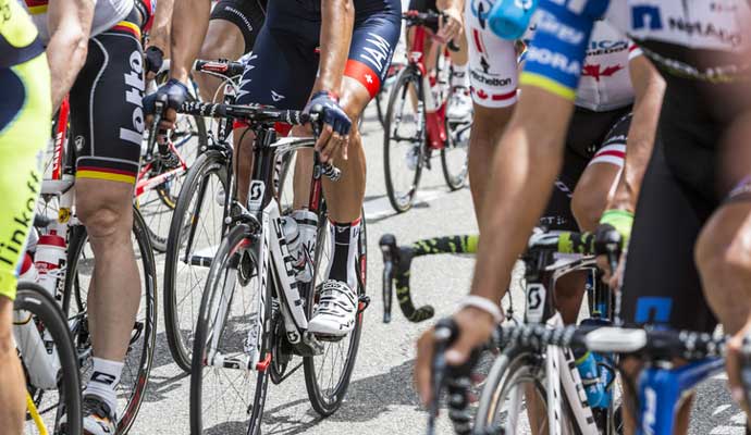 sport logistics tour-de-france cyclists