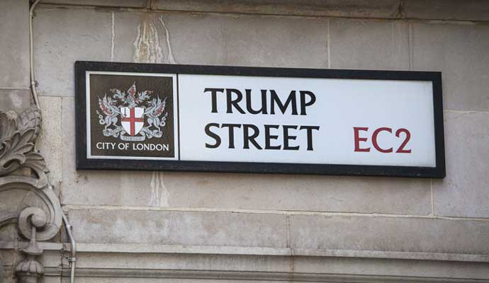 trump street London street name