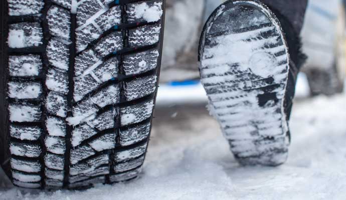 Same Day Couriers Direct winter tread