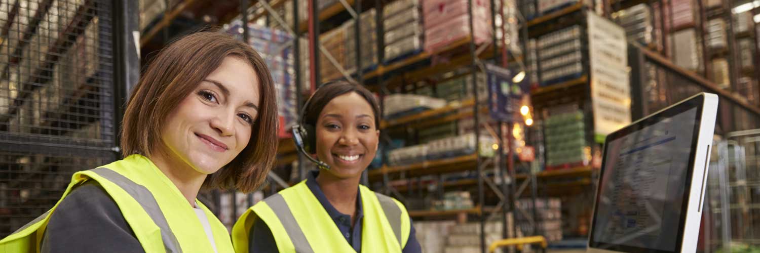 Amazon Everywoman in Transport and Logistics Awards female warehouse colleagues